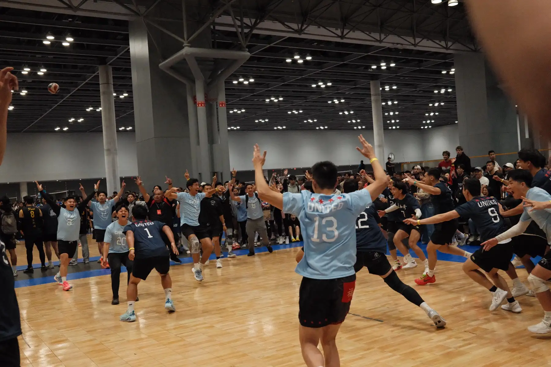 Chicago United celebrating a win